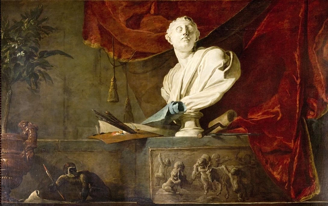 Jean Siméon Chardin - Gli attributi dell'arte, Musée Jacquemart, André